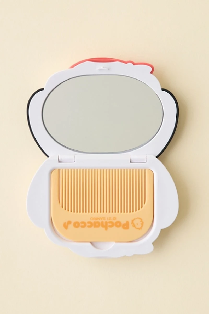 Sanrio Japan Originals Pochacco Mirror & Comb Compact