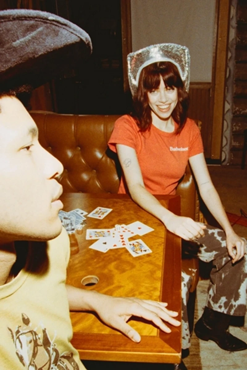 Junk Food Budweiser Label Baby Tee