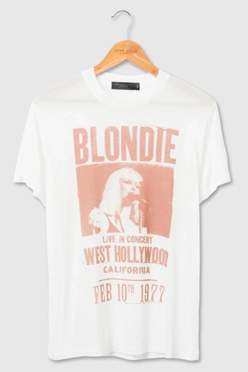 Junk Food Blondie West Hollywood Vintage Tissue Tee