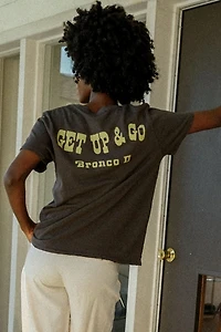 Junk Food Bronco Get Up and Go Tee