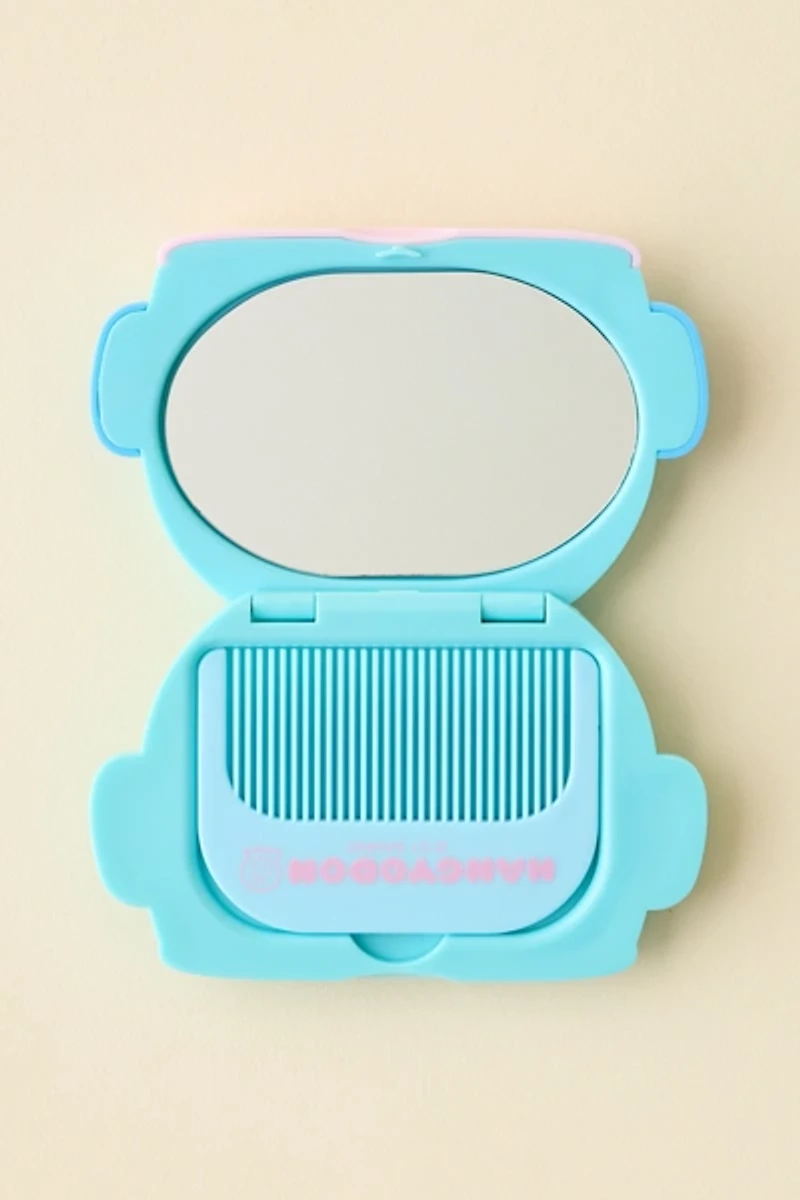 Sanrio Japan Originals Hangyodon Mirror & Comb Compact