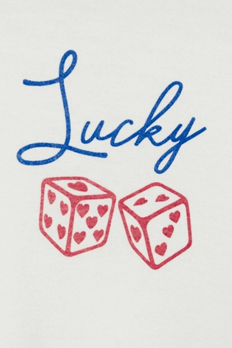 Junk Food Lucky Vintage Tissue Tee