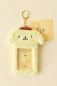 Sanrio Japan Originals Pompompurin Plushie Card Holder Keychain