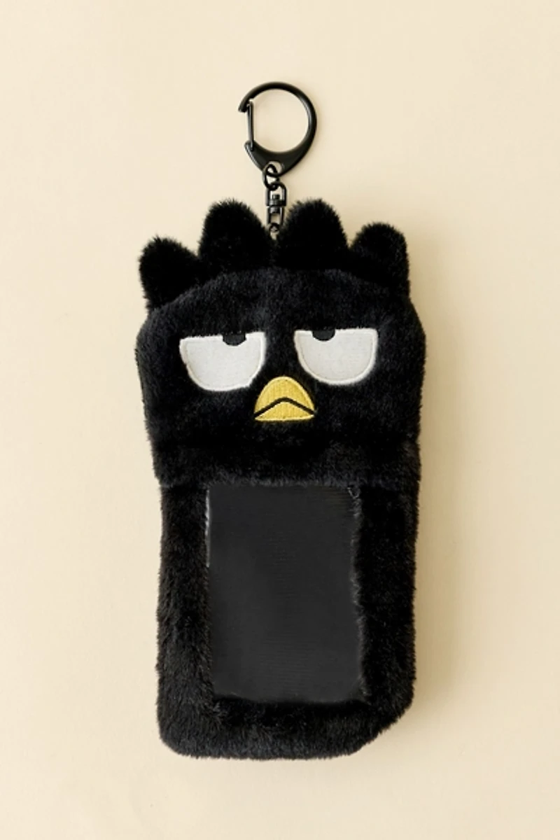 Sanrio Japan Originals Badtz-Maru Plushie Card Holder Keychain