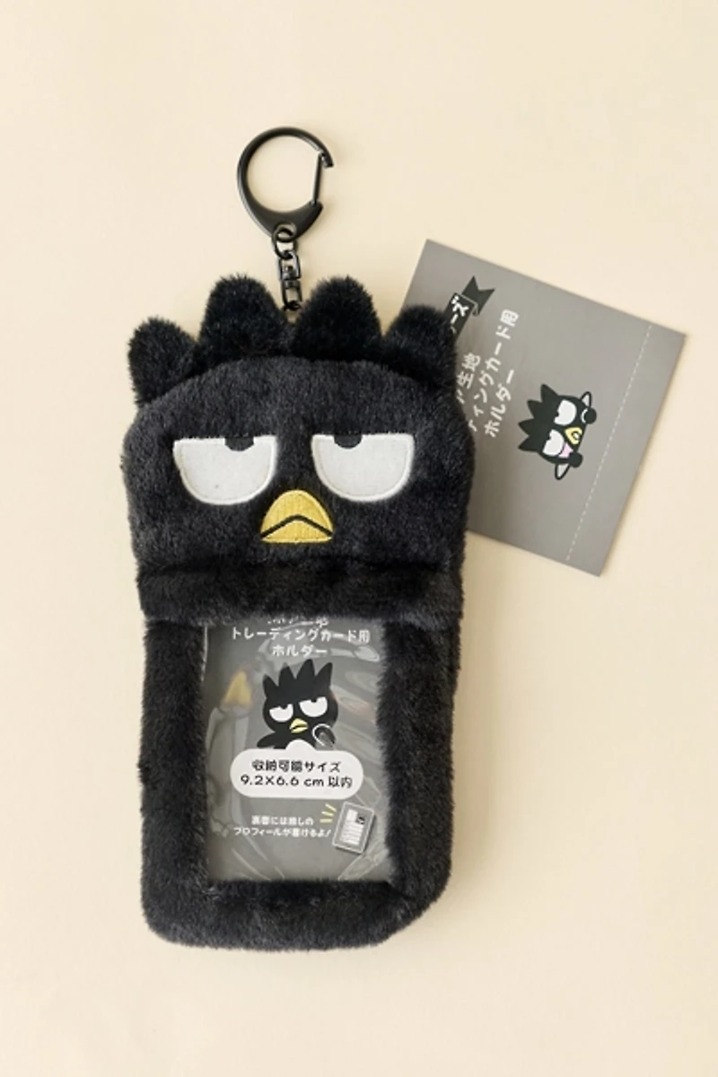 Sanrio Japan Originals Badtz-Maru Plushie Card Holder Keychain