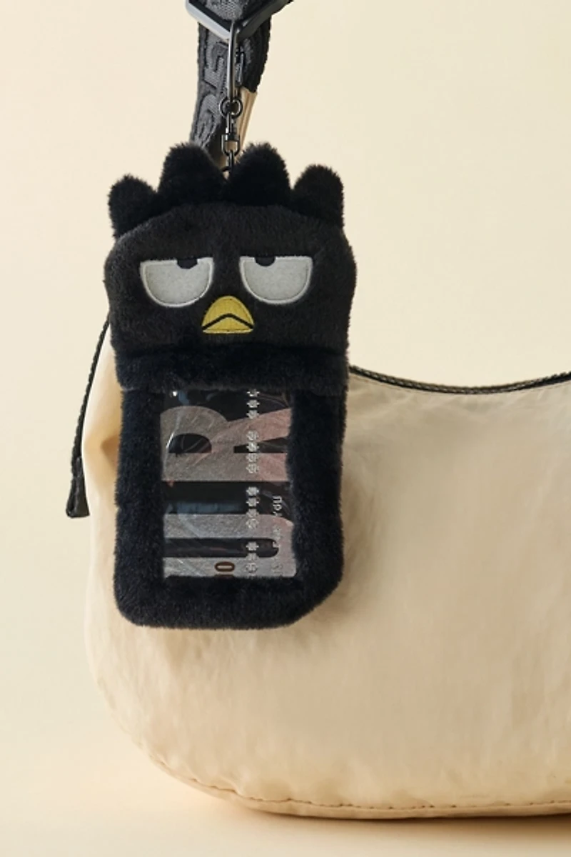 Sanrio Japan Originals Badtz-Maru Plushie Card Holder Keychain