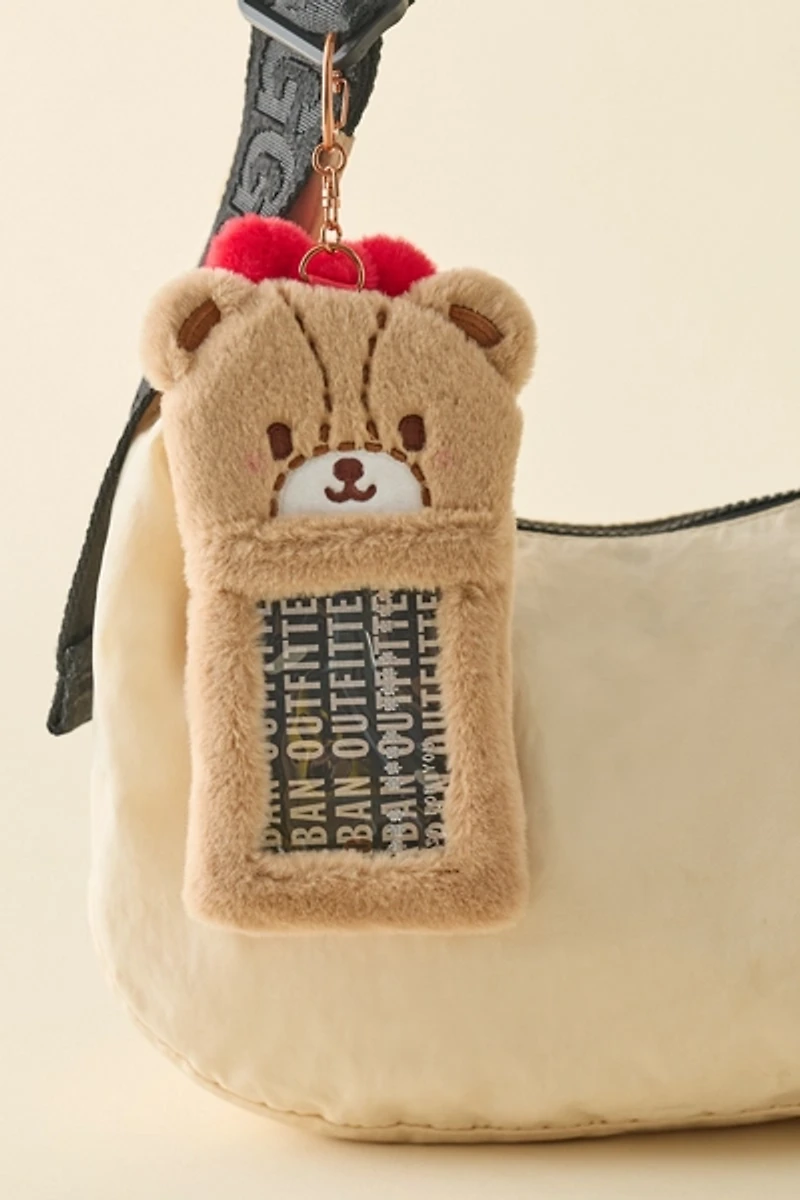 Sanrio Japan Originals Tiny Chum Plushie Card Holder Keychain