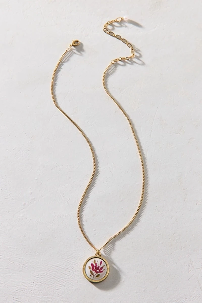 Whispering Glades Locket Necklace