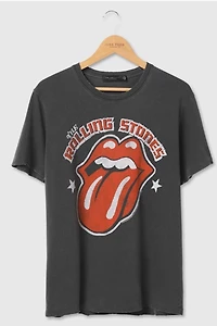 Junk Food The Rolling Stones Hot Lip Stars Tee