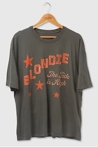 Junk Food Blondie Tide is High Oversized Tee
