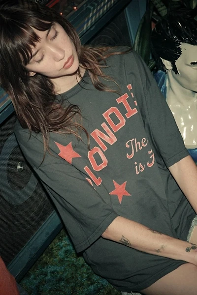 Junk Food Blondie Tide is High Oversized Tee