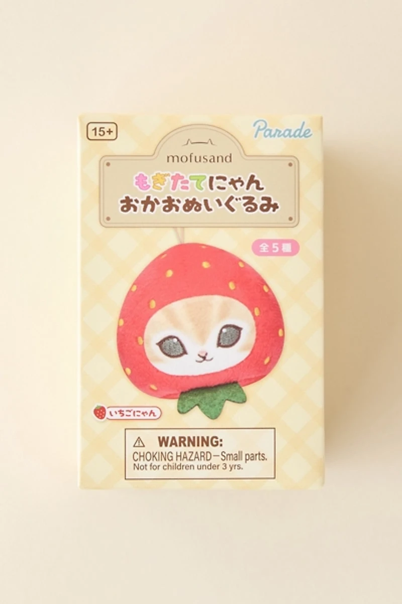 Mofusand Fresh Fruit Meow Face Blind Box Plushie Keychain