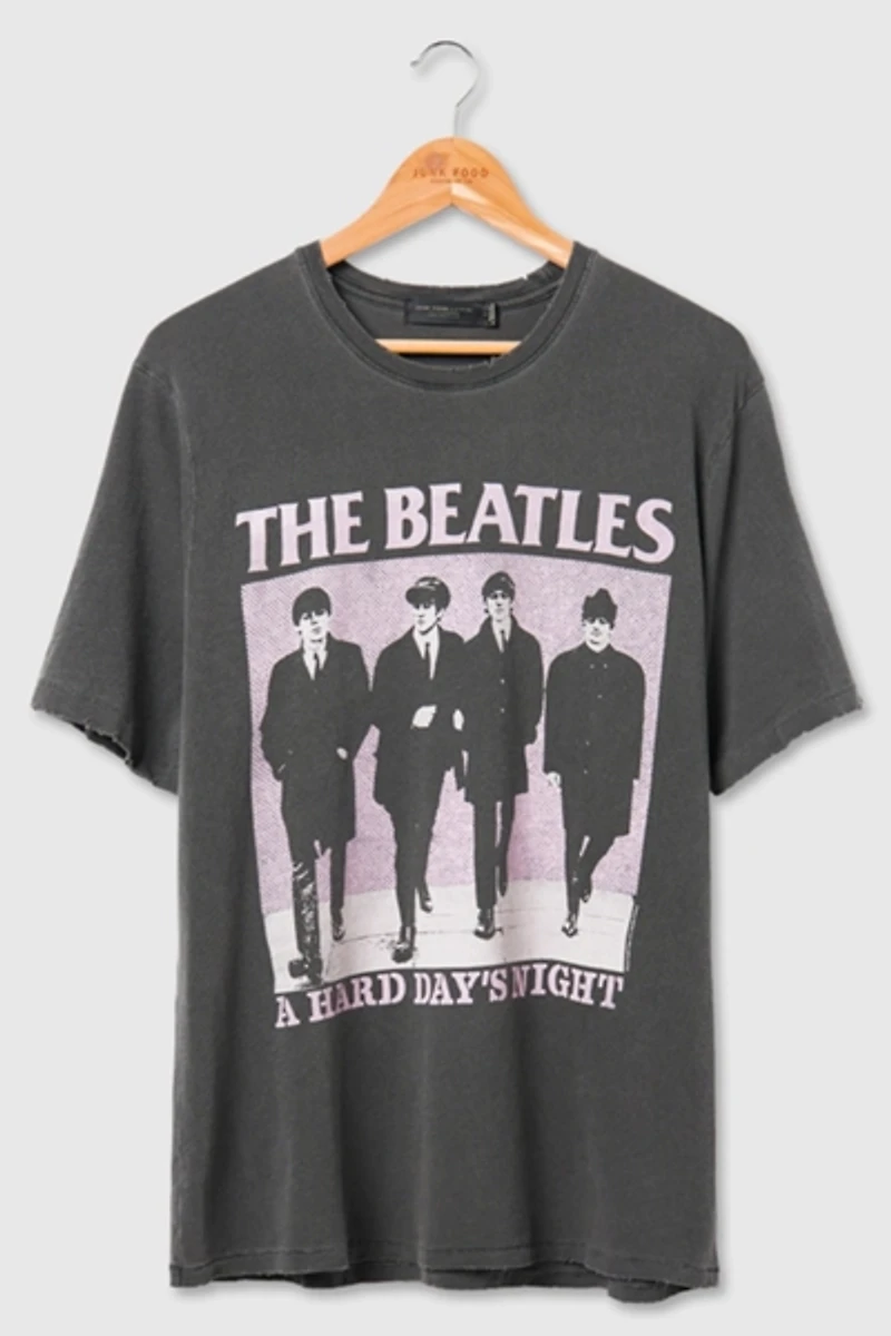 Junk Food A Hard Day's Night Tee