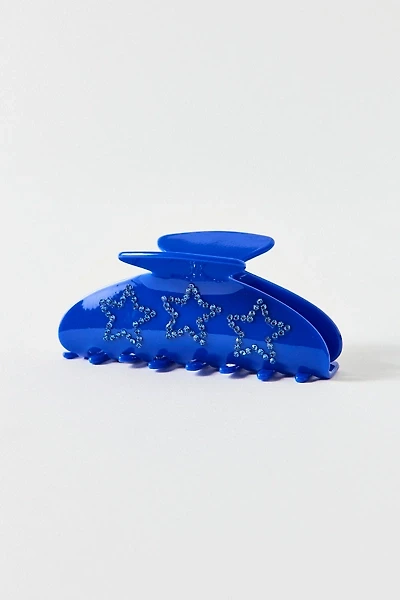Talk More Rhinestone Claw Clip