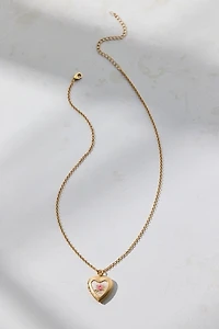 Rosie Heart Locket Necklace
