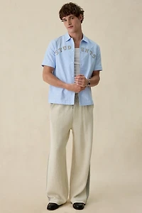 Students Golf Crescent Logo Oxford Shirt