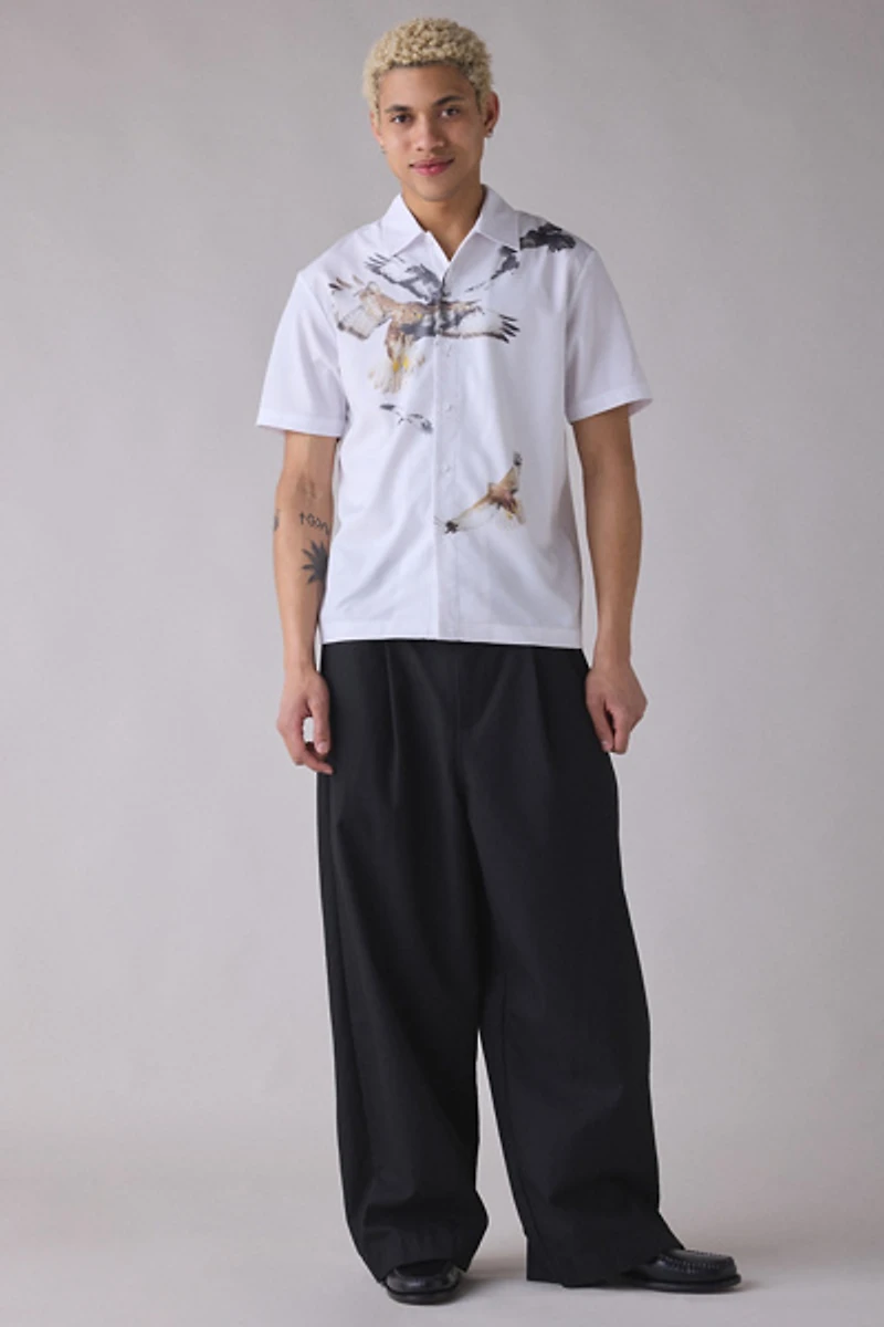Students Golf Drummond Printed Button-Down Shirt