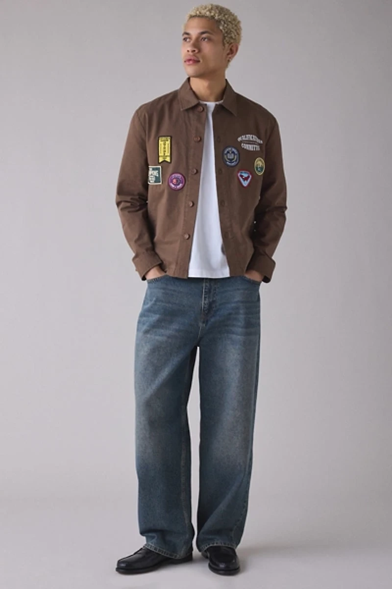 Students Golf Claude Patch Chore Shirt Jacket