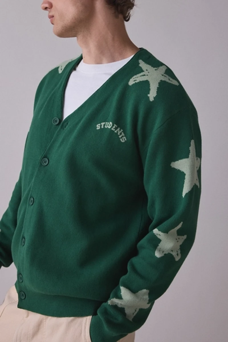 Students Golf Dexter Knit Cardigan Sweater