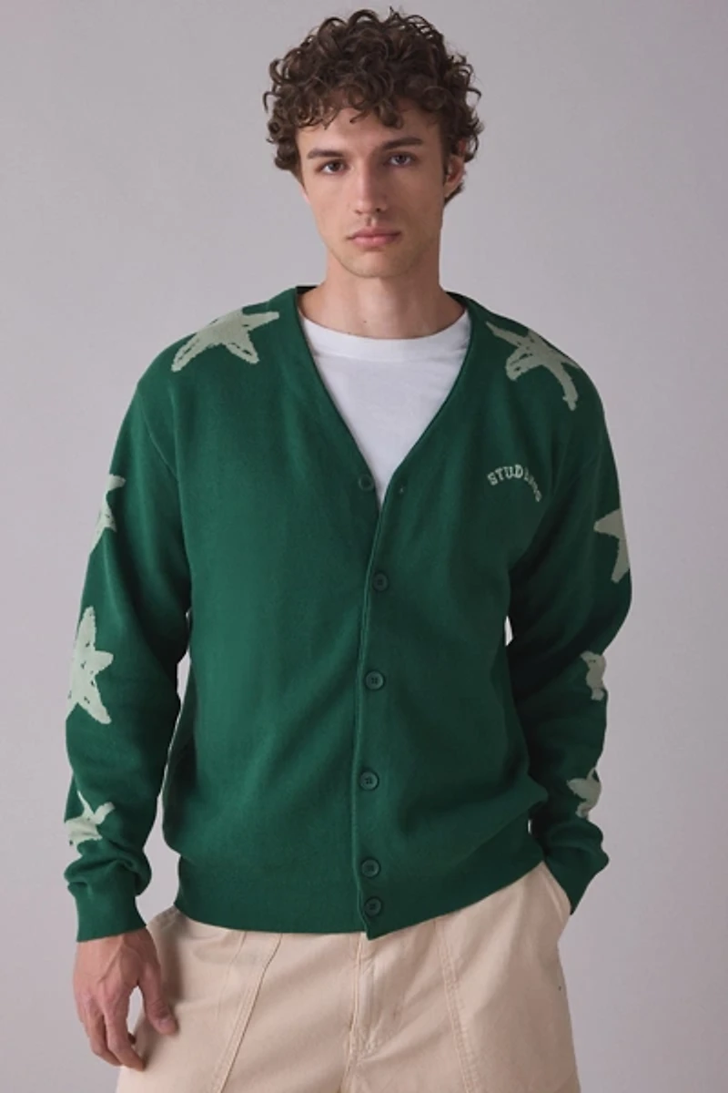 Students Golf Dexter Knit Cardigan Sweater