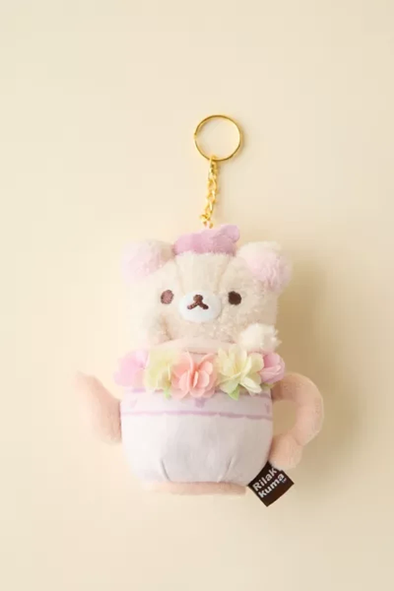 Rilakkuma Korilakkuma San-X Original Tea Time Plushie Keychain