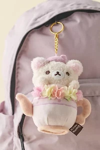 Rilakkuma Korilakkuma San-X Original Tea Time Plushie Keychain