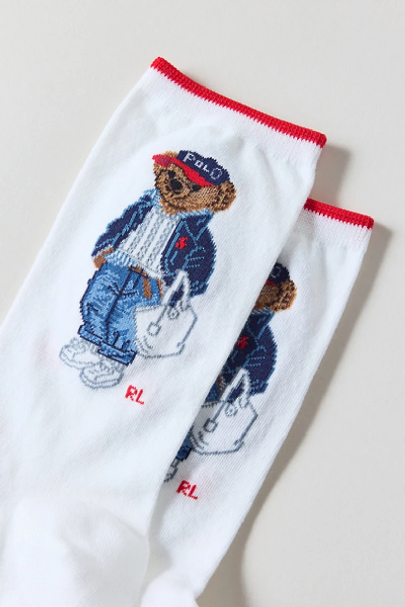 Polo Ralph Lauren Spring Bear Crew Socks
