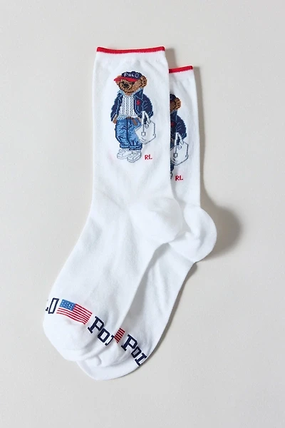Polo Ralph Lauren Spring Bear Crew Socks