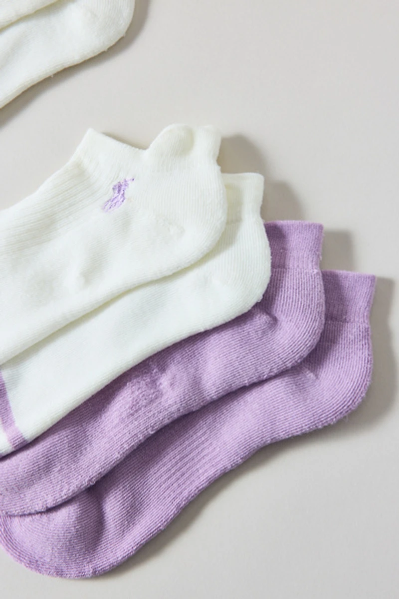 Polo Ralph Lauren Low-Cut Ankle Sock 6-Pack