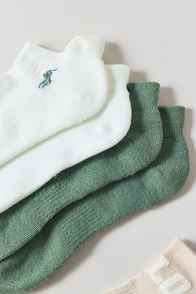 Polo Ralph Lauren Low-Cut Ankle Sock 6-Pack