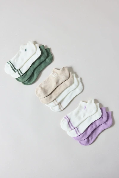Polo Ralph Lauren Low-Cut Ankle Sock 6-Pack