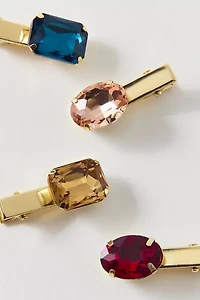 Bejeweled Hair Clips Set