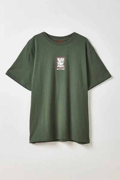 Rhythm Imprint Vintage Graphic Muscle Tee