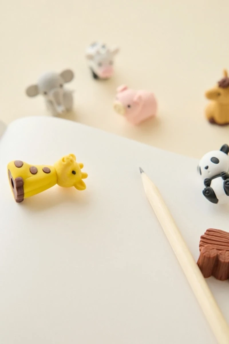 Iwako Zoo Animal Eraser Set