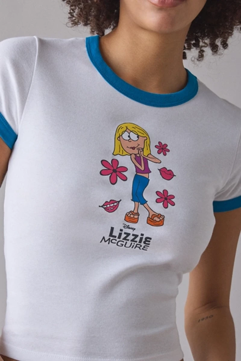 Lizzie McGuire Graphic Ringer Baby Tee