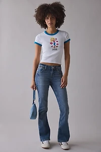 Lizzie McGuire Graphic Ringer Baby Tee