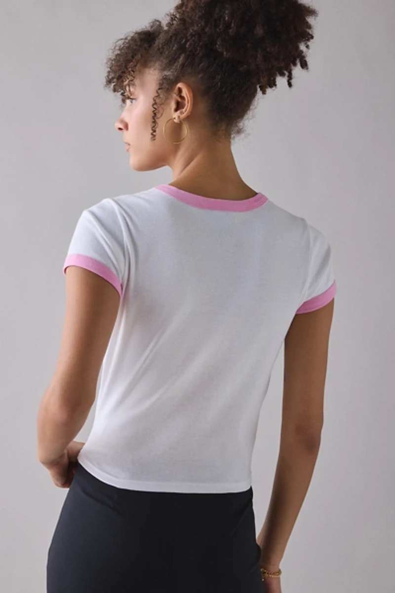 Bratz Logo Graphic Ringer Baby Tee