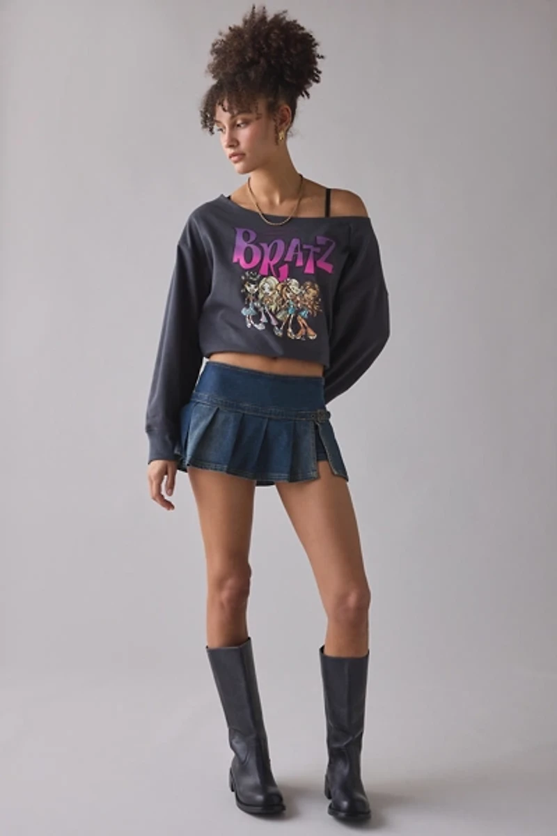 Bratz Graphic Off-The-Shoulder Pullover