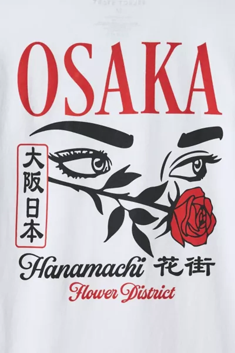 Osaka Flower District Graphic Tee
