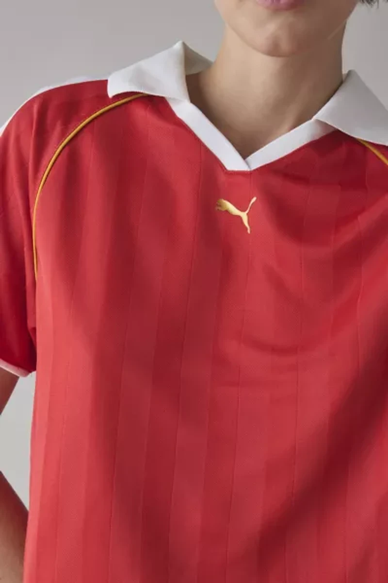 Puma T7 Cropped Football Jersey Tee