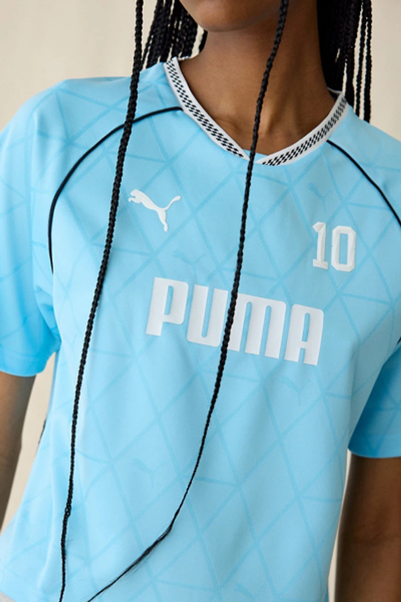 Puma Sport Relaxed Short Sleeve Jersey Top