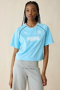 Puma Sport Relaxed Short Sleeve Jersey Top