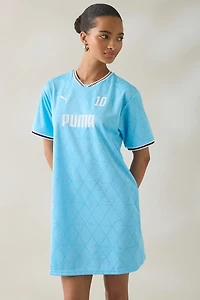 Puma Sport Graphic Short Sleeve Relaxed Jersey T-Shirt Dress
