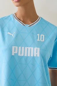 Puma Sport Graphic Short Sleeve Relaxed Jersey T-Shirt Dress