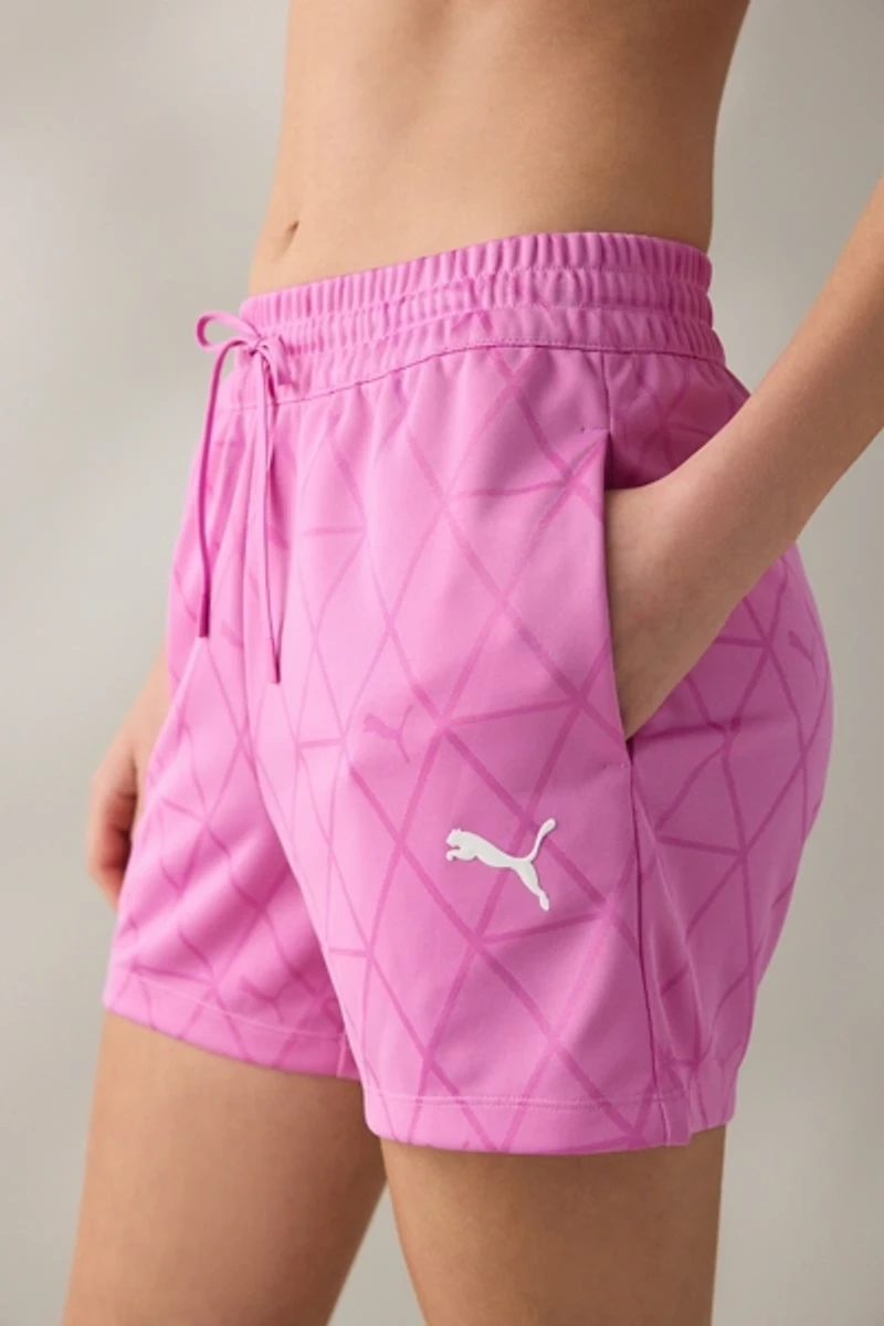 Puma Sport 4" High-Rise Jersey Shorts