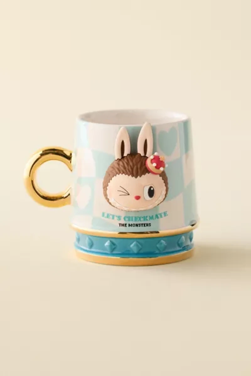 POP MART The Monsters Labubu Let’s Checkmate Series Ceramic Mug