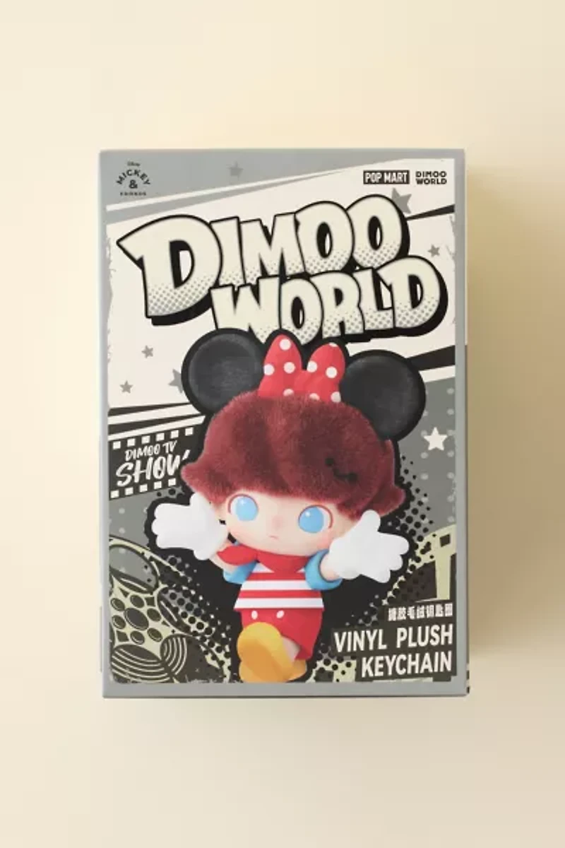 POP MART DIMOO WORLD X Disney Series Blind Box Plushie Keychain