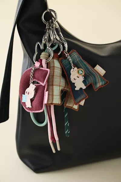 POP MART The Monsters Labubu Pin For Love Series A-M Blind Box Keychain