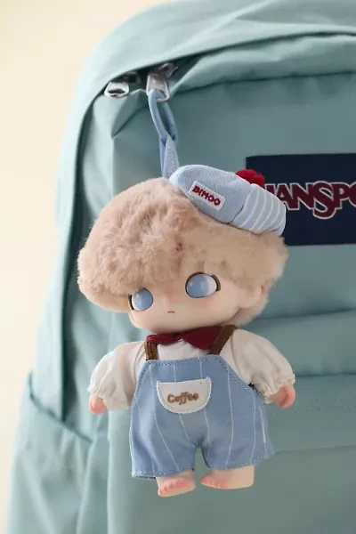 POP MART DIMOO Crush On Coffee Series Plushie Keychain