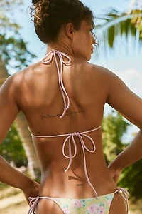 Frankies Bikinis Nick Nymphaea Triangle Bikini Top